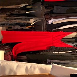 Red jumpsuit -never worn